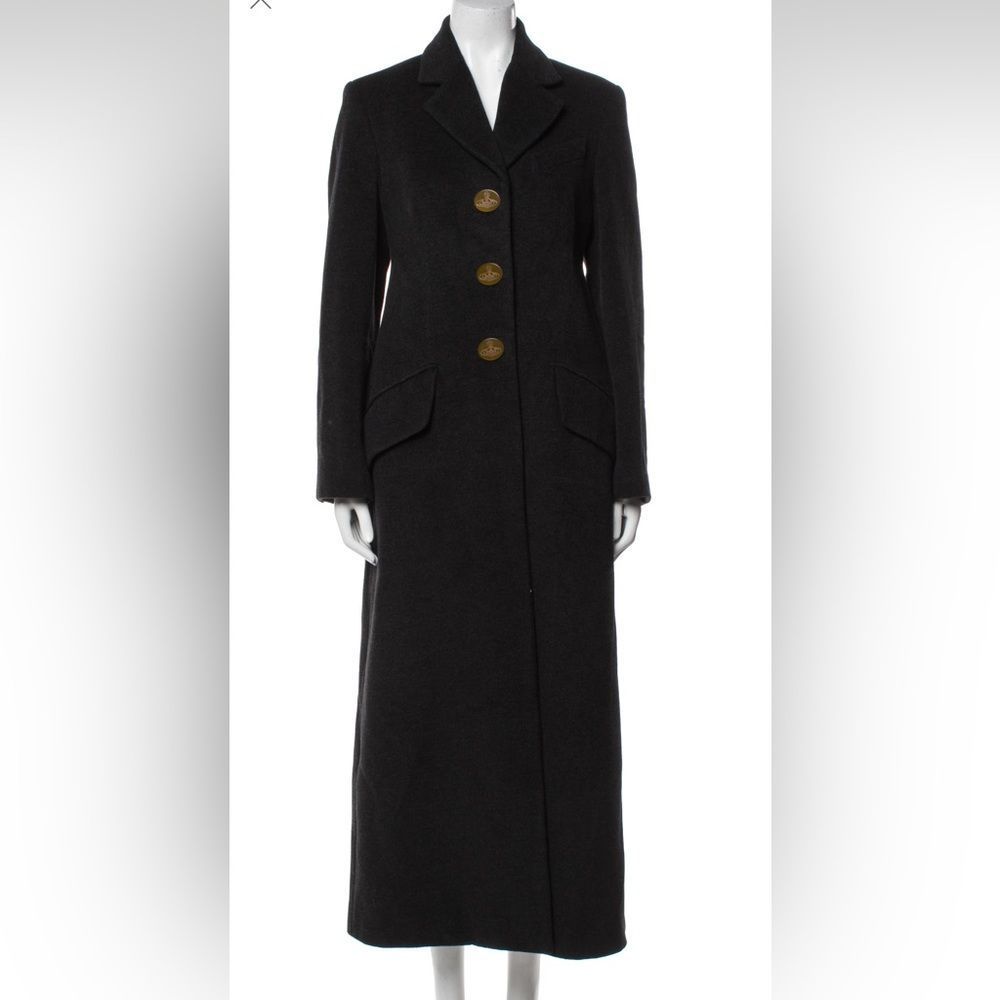 Vivienne Westwood Long Grey Coat